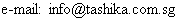 Singapore branch e-mail address